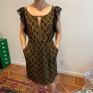 100% silk dress, Anthropologie